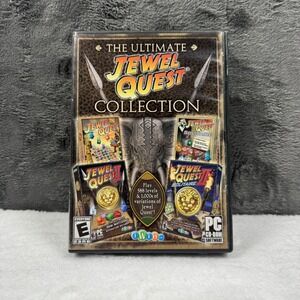 2007 I-Win Ultimate Jewel Quest Collection 4 Games In One PC CD ROM Game ML418